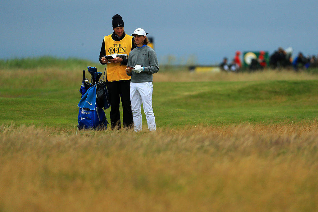 Fleetwood and Finnis first partnered together in 2016, appearing at Royal Troon early on in their partnership